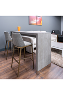 Gray Fabric Counter Stool | OROA Modern Brent | Oroatrade.com