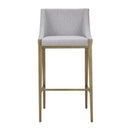Gray Fabric Bar Stool | OROA Modern Fairview | Oroatrade.com