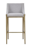 Gray Fabric Bar Stool | OROA Modern Fairview | Oroatrade.com