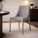 Gray Upholstered Dining Chair | OROA Modern Fairview | Oroatrade.com