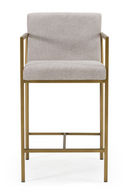 Brass Framed Counter Stool | OROA Modern Burnham | Oroatrade.com