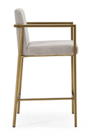 Brass Framed Counter Stool | OROA Modern Burnham | Oroatrade.com
