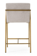 Brass Framed Counter Stool | OROA Modern Burnham | Oroatrade.com
