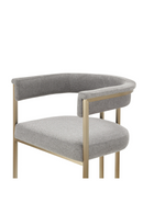 Gray Curved Counter Chair | OROA Modern Byron | Oroatrade.com