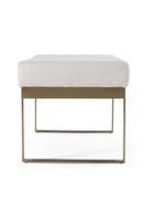 White Upholstered Dining Bench | OROA Modern Tatum | Oroatrade.com