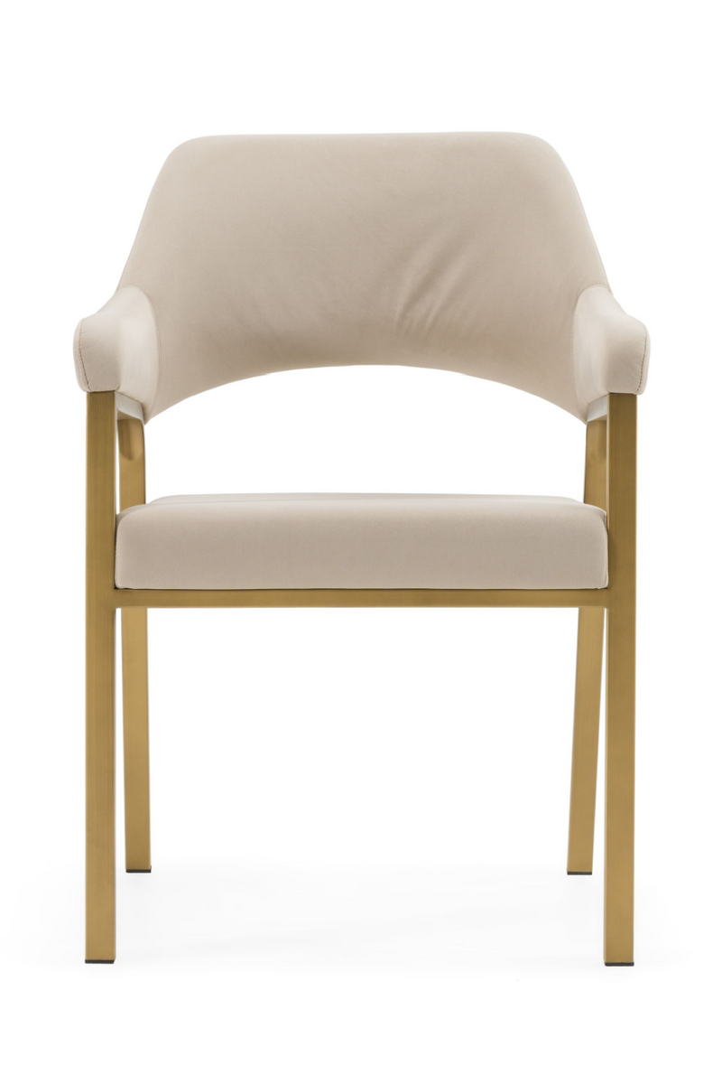 Beige Dining Armchair | OROA Modern George | Oroatrade.com