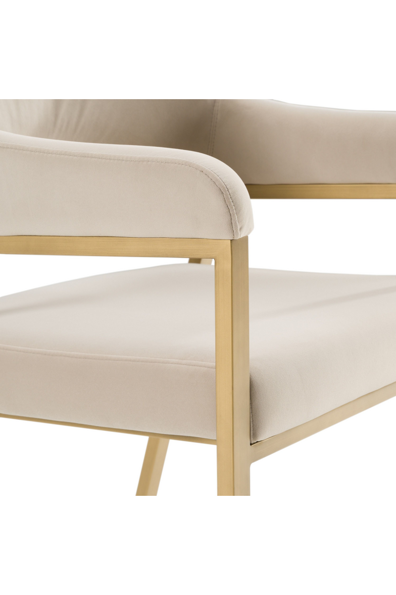 Beige Dining Armchair | OROA Modern George | Oroatrade.com