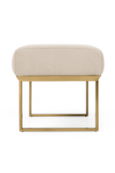 Beige Channeled Dining Bench | OROA Modern Robles | Oroatrade.com