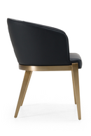 Gray Vegan Leather Dining Chair | OROA Modern Kravitz | Oroatrade.com