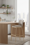 Cutout-Back Bar Stools (2) | OROA Modern Burton | Oroatrade.com