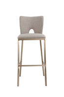 Cutout-Back Bar Stools (2) | OROA Modern Burton | Oroatrade.com