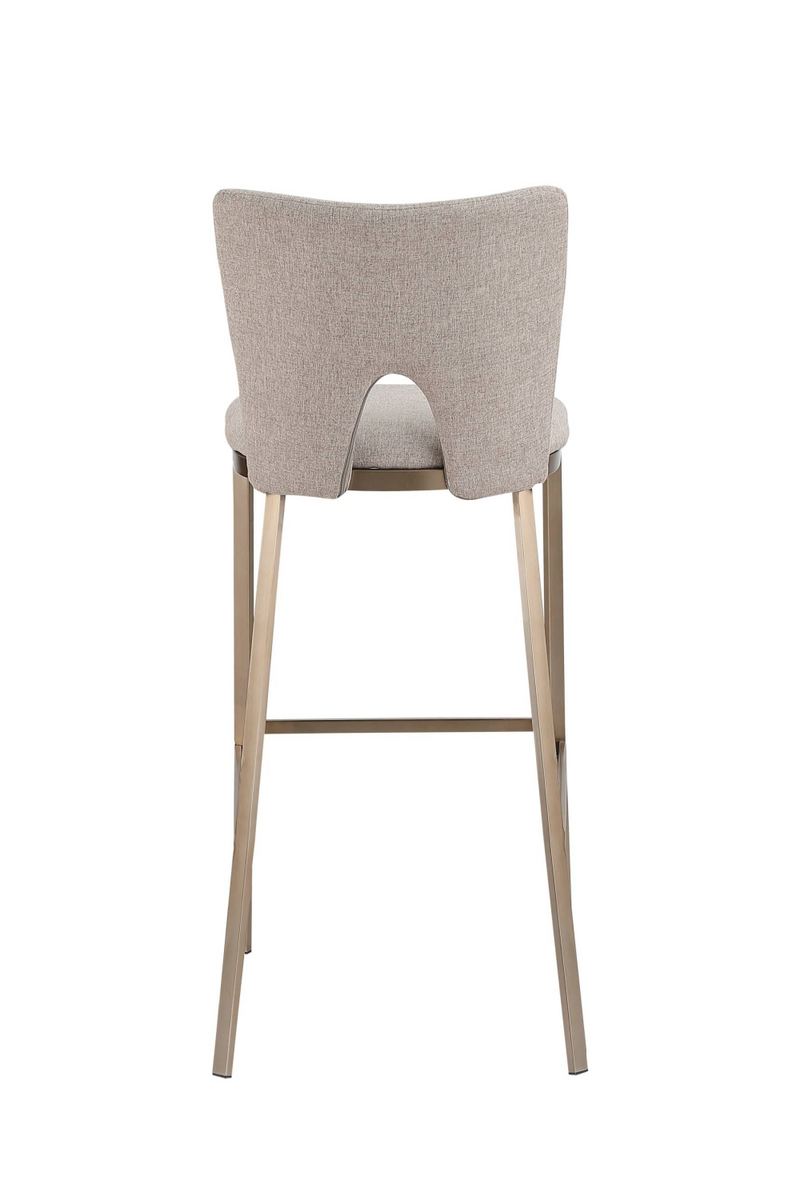 Cutout-Back Bar Stools (2) | OROA Modern Burton | Oroatrade.com