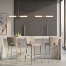 Cutout-Back Bar Stools (2) | OROA Modern Burton | Oroatrade.com