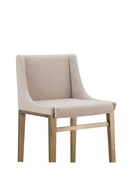 Beige Sloped-Arm Bar Stools (2) | OROA Modern Mimi | Oroatrade.com