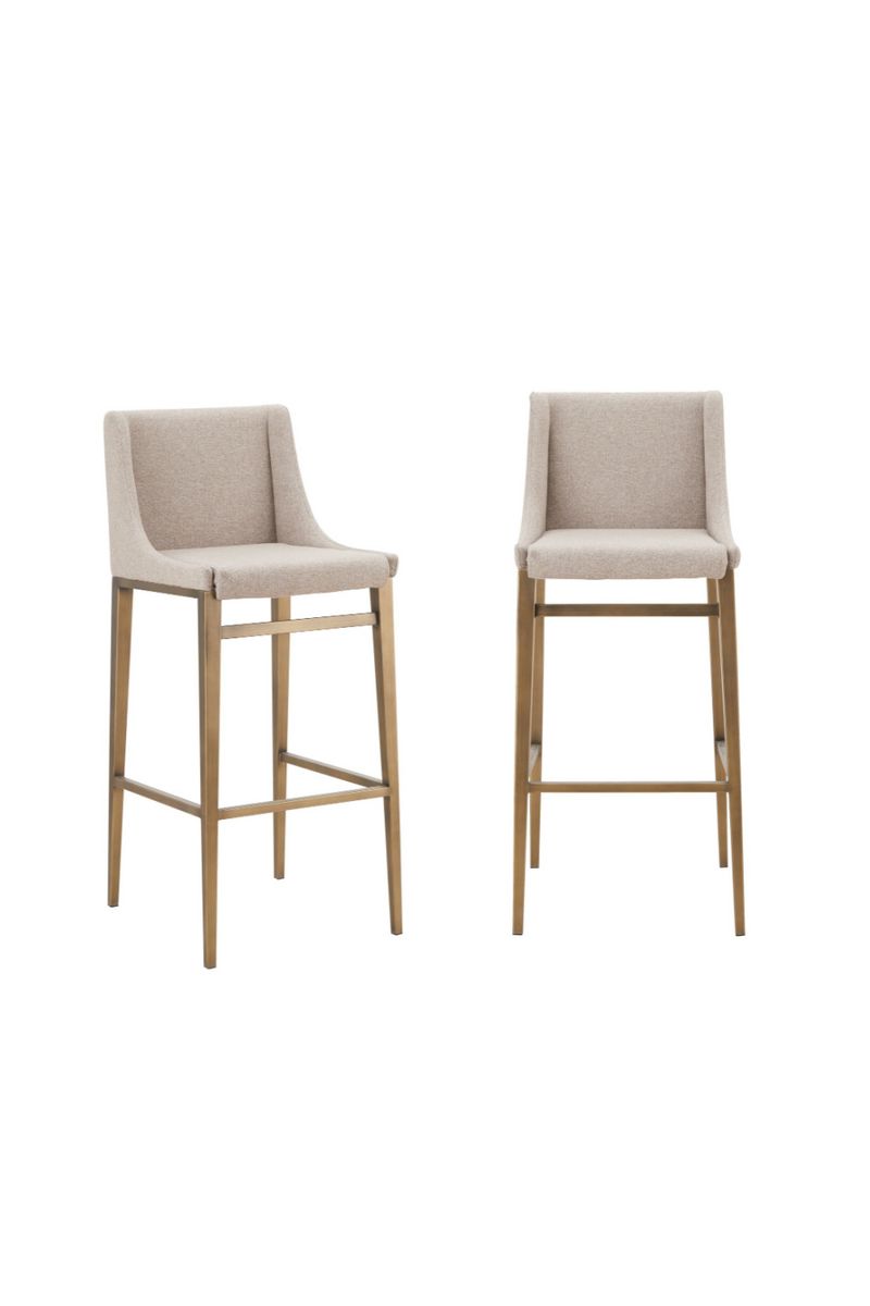 Sloped Arm Counter Stool Set (2) | OROA Modern Mimi