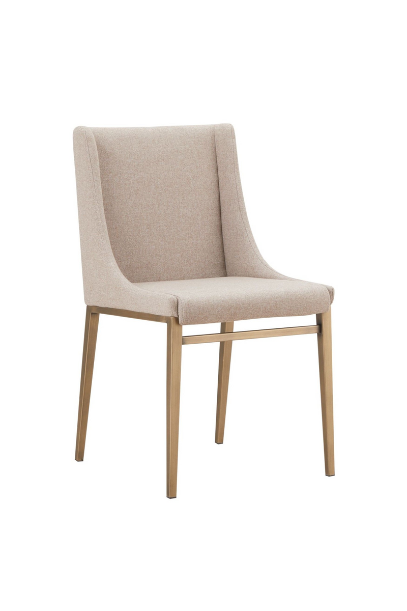 Sloped Arm Dining Chair Set (2) | OROA Modern Mimi