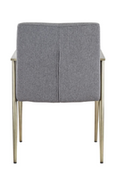 Gray Fabric Dining Armchair | OROA Modern Sabri | Oroatrade.com
