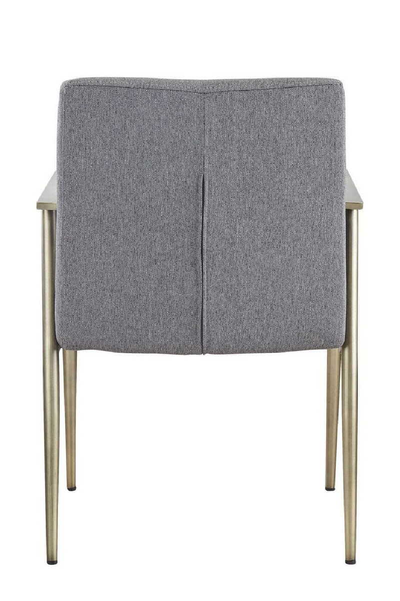 Gray Fabric Dining Armchair | OROA Modern Sabri | Oroatrade.com