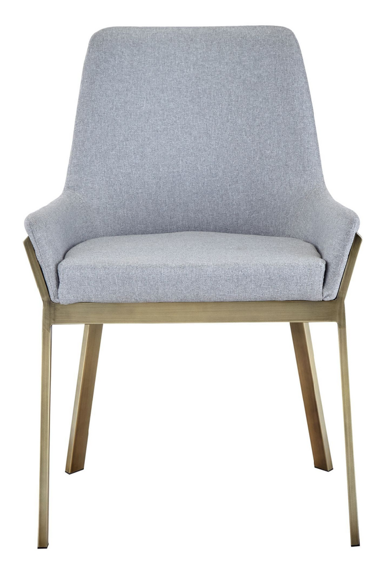 Gray Upholstered Dining Chair | OROA Modern Ganon | Oroatrade.com