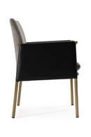 Gray Vegan Leather Dining Chair | OROA Modern Engel | Oroatrade.com