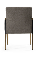 Gray Vegan Leather Dining Chair | OROA Modern Engel | Oroatrade.com