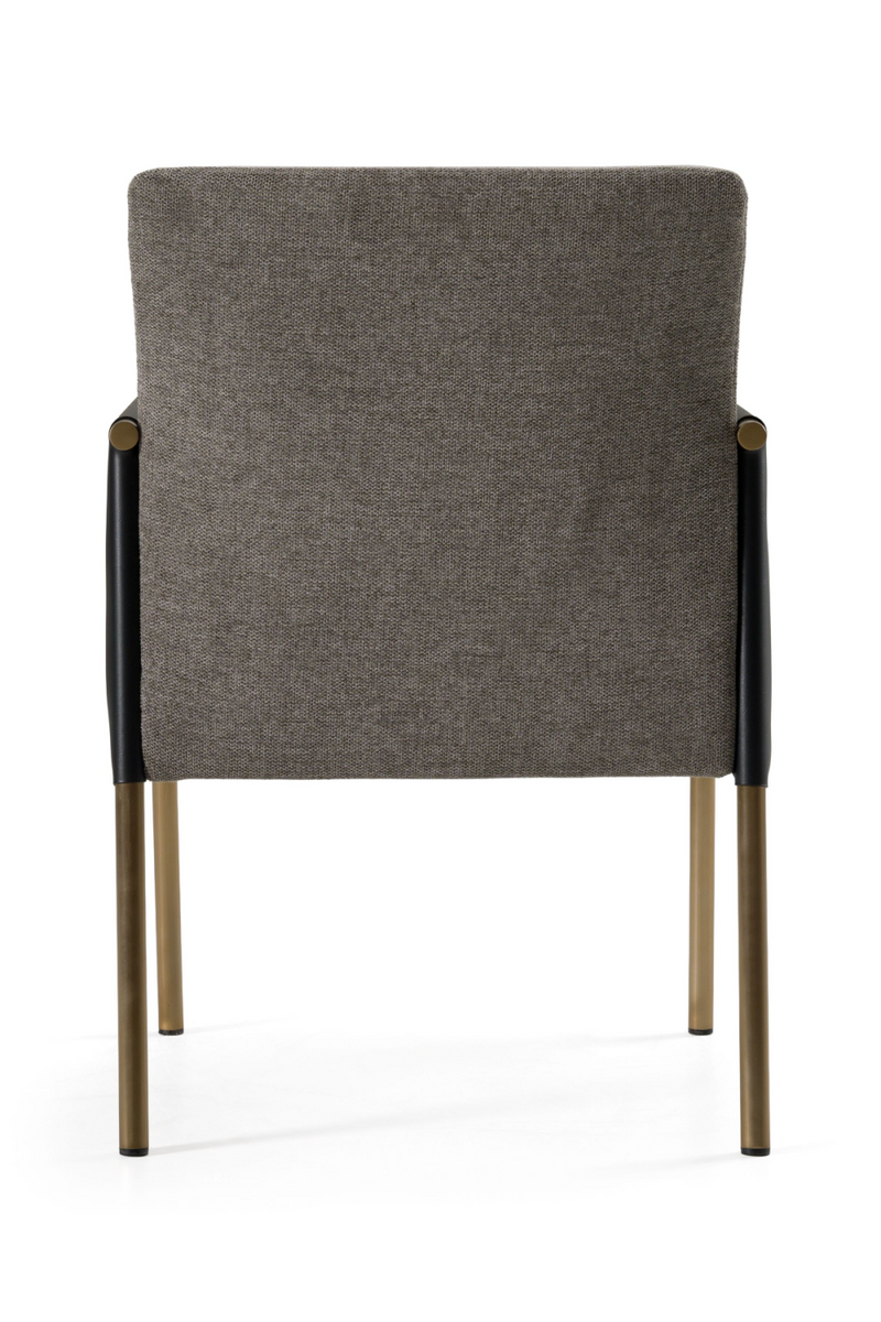 Gray Vegan Leather Dining Chair | OROA Modern Engel | Oroatrade.com