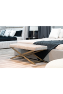 Gray Fabric Bench | OROA Modern Xane | Oroatrade.com