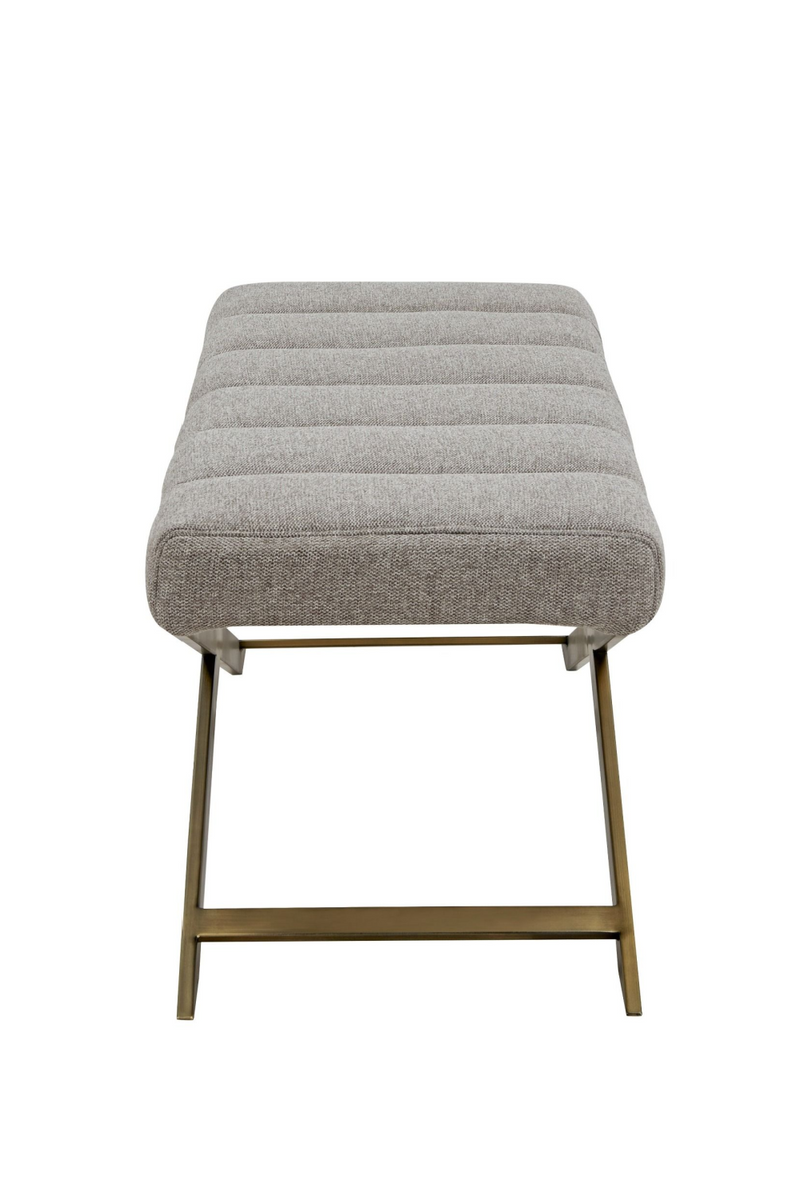 Gray Fabric Bench | OROA Modern Xane | Oroatrade.com