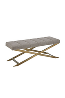 Gray Fabric Bench | OROA Modern Xane | Oroatrade.com
