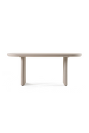 Gray Oval Dining Table | OROA Modern Evermore | Oroatrade.com