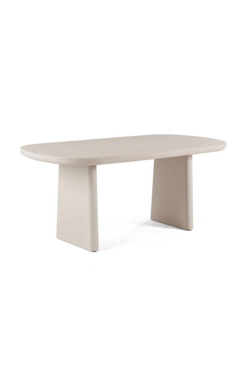 Gray Oval Dining Table | OROA Modern Evermore | Oroatrade.com