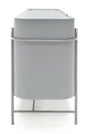 Matte Gray 3-Door Sideboard | OROA Modern Hadler | Oroatrade.com