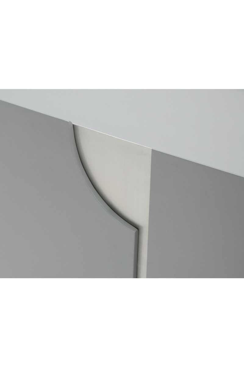 Matte Gray 3-Door Sideboard | OROA Modern Hadler | Oroatrade.com