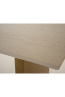 Cream Ash Veneer Dining Table | OROA Modern Angus
