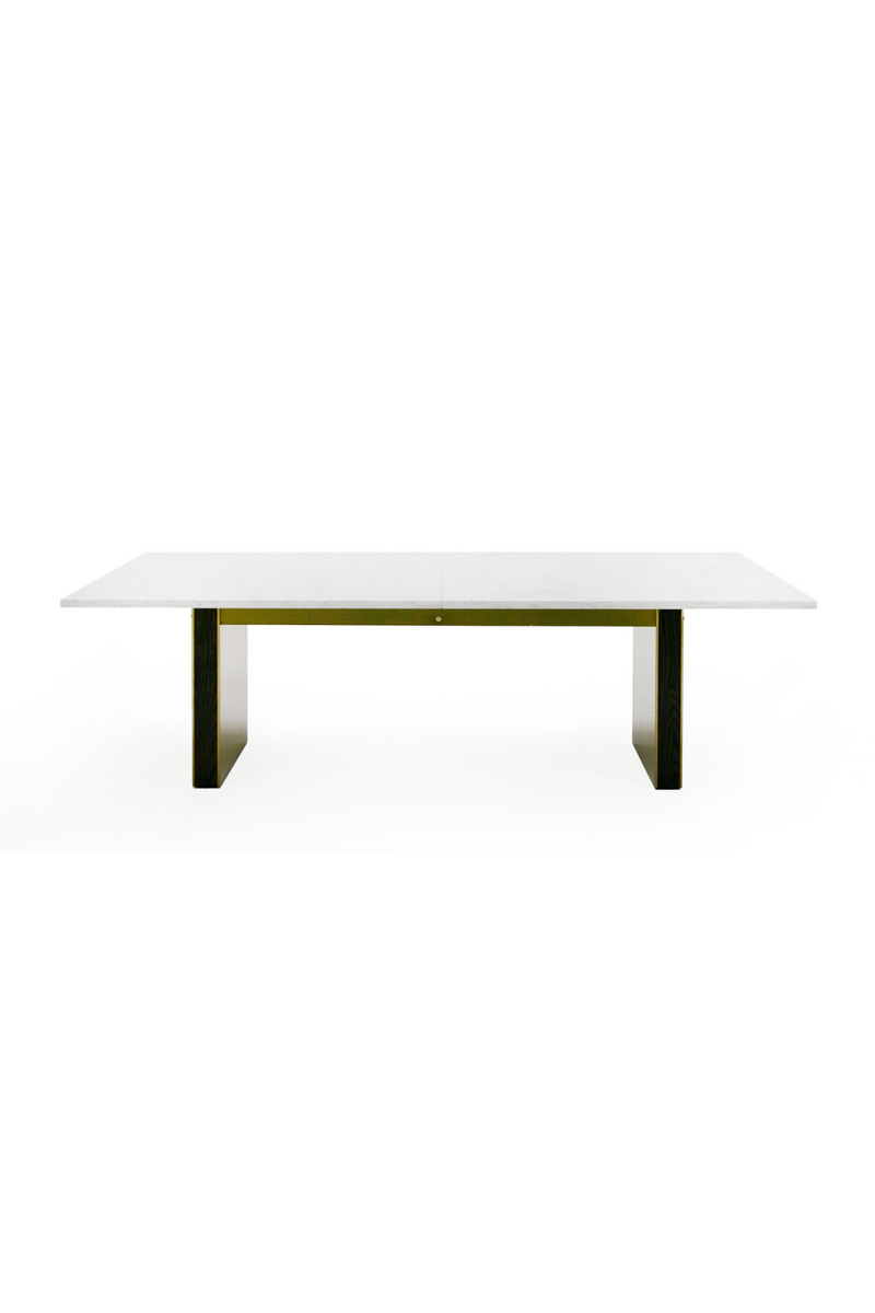 White Marble Rectangular Dining Table | OROA Modern Auer | Oroatrade.com