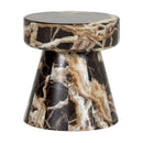 Marble Finished Round End Tables (2) | OROA Modern Marlow
