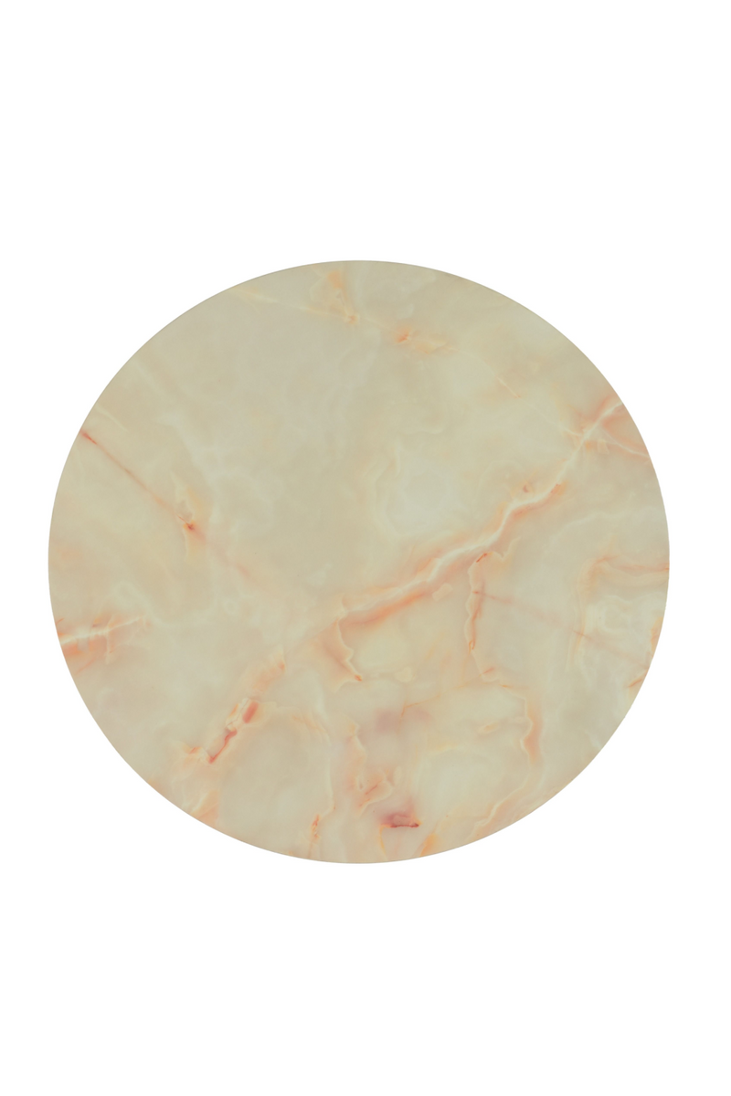 Marble Conical Base End Table | OROA Modern Pampa | Oroatrade.com