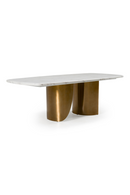 White Marble Dining Table | OROA Modern Reynold | Oroatrade.com