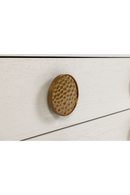 White Ash Wood 3-Drawer Nightstand | OROA Modern Marjorie | Oroatrade.com