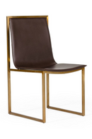 Vegan Leather Dining Chair Set (2) | OROA Modern Osprey | Oroatrade.com