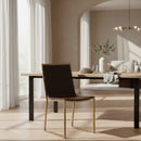 Vegan Leather Dining Chair Set (2) | OROA Modern Osprey | Oroatrade.com