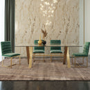 Tempered Glass Dining Table | OROA Modern Dandy