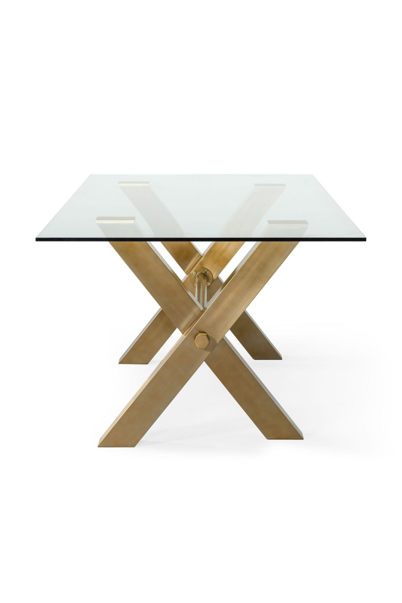 Tempered Glass Dining Table | OROA Modern Dandy | Oroatrade.com