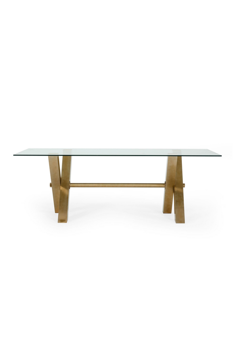 Tempered Glass Dining Table | OROA Modern Dandy | Oroatrade.com