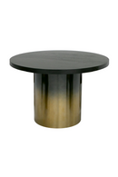 Black Ash Round Dining Table | OROA Modern Elmira | Oroatrade.com
