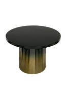 Black Ash Round Dining Table | OROA Modern Elmira | Oroatrade.com