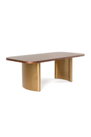 Wanut Veneer Dining Table | OROA Modern Marjorie | Oroatrade.com