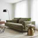 Gold Aluminum End Table | OROA Modern Peter