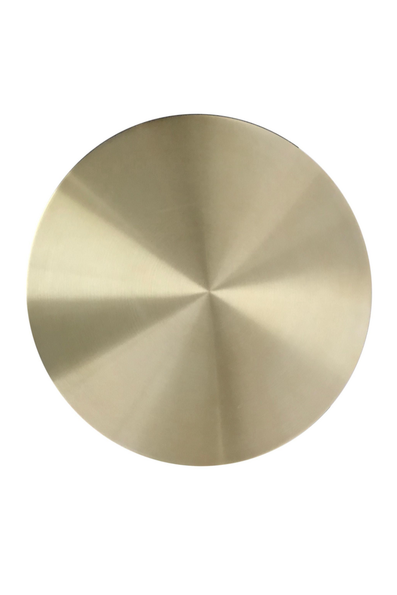 Gold Aluminum End Table | OROA Modern Peter | Oroatrade.com