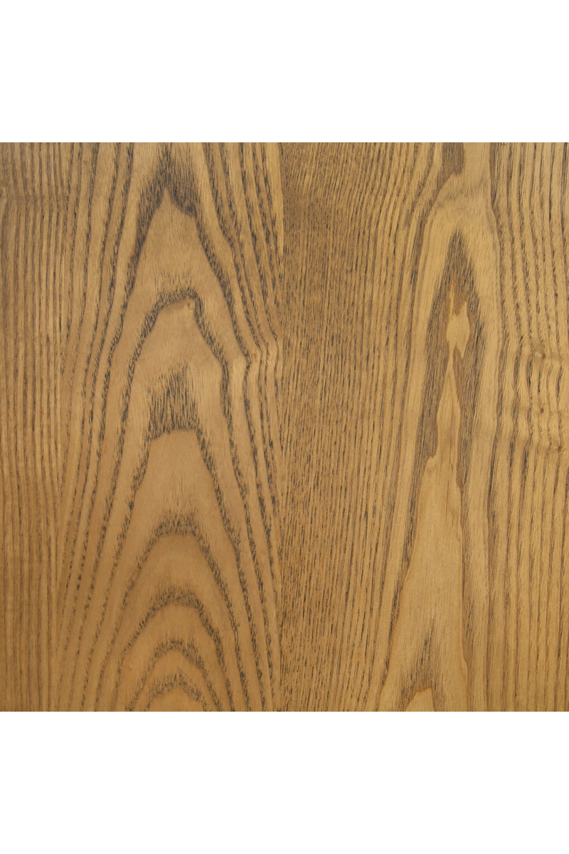 Reeded Walnut Round End Table | OROA Modern Espana | Oroatrade.com